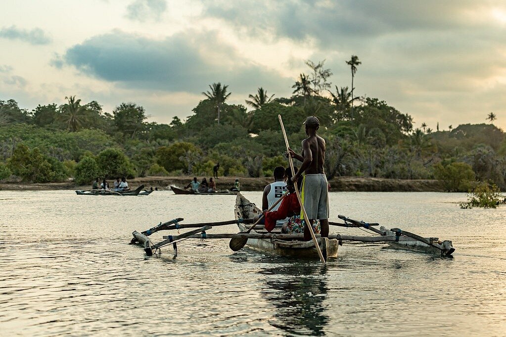 Sunset Canoe Ride at Kongo River